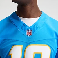 Men's Nike Justin Herbert Powder Blue Los Angeles Chargers Vapor F.U.S.E. Stitched Limited Jersey