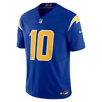 Nike Justin Herbert Royal Los Angeles Chargers Vapor F.U.S.E. Maillot limité