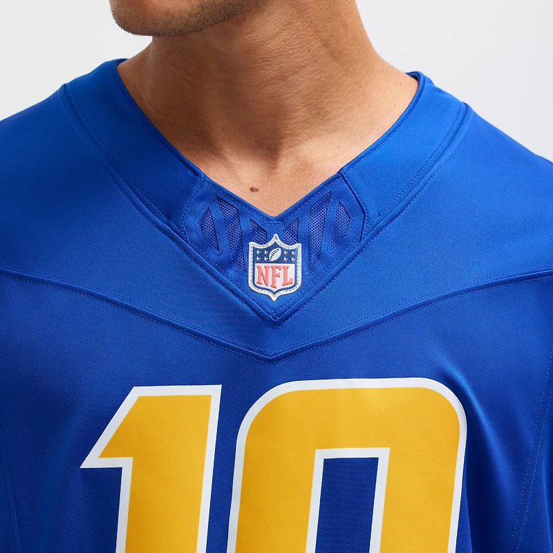 Nike Justin Herbert Royal Los Angeles Chargers Vapor F.U.S.E. Maillot limité