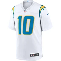 Men's Nike Justin Herbert White Los Angeles Chargers Game Jersey