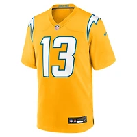 Men's Nike Keenan Allen  Gold Los Angeles Chargers Alternate Charger Power Game Jersey