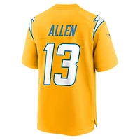 Men's Nike Keenan Allen  Gold Los Angeles Chargers Alternate Charger Power Game Jersey
