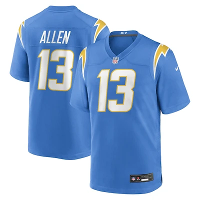 Men's Nike Keenan Allen Powder Blue Los Angeles Chargers Game Player Jersey