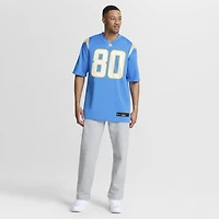 Men's Nike Kellen Winslow Powder Blue Los Angeles Chargers Game Retired Player Jersey