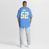 Men's Nike Khalil Mack Powder Blue Los Angeles Chargers Game Jersey