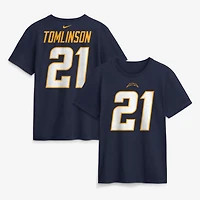 Men's Nike LaDainian Tomlinson Navy Los Angeles Chargers Retired Name & Number T-Shirt