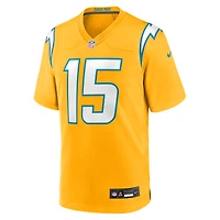 Maillot Nike Ladd McConkey Gold pour homme, joueur remplaçant des Chargers de Los Angeles