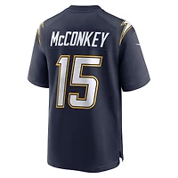 Men's Nike Ladd McConkey Powder Blue Los Angeles Chargers  Player Game Jersey