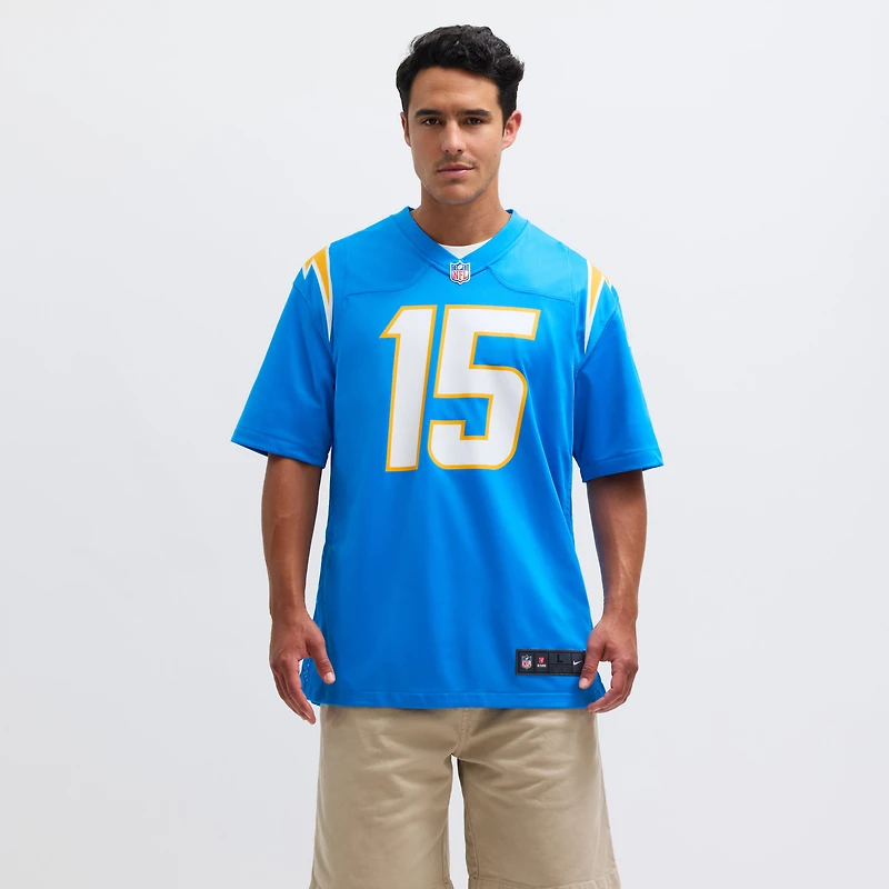 Men's Nike Ladd McConkey Powder Blue Los Angeles Chargers  Player Game Jersey