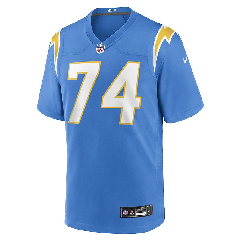 Men's Nike Matt Kaskey Powder Blue Los Angeles Chargers Team Game Jersey