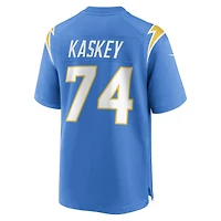 Maillot de match des Chargers Los Angeles Nike bleu poudré pour homme