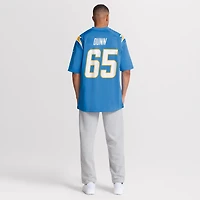Maillot Nike Michael Dunn bleu poudre pour homme des Los Angeles Chargers