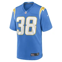 Maillot de match Los Angeles Chargers Nike Milton Wright Powder Blue pour homme