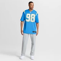 Men's Nike Odafe Oweh  Powder Blue Los Angeles Chargers Team Game Jersey