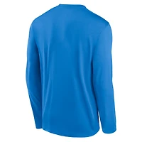Men's Nike Powder Blue Los Angeles Chargers Icon Legend Performance Long Sleeve T-Shirt