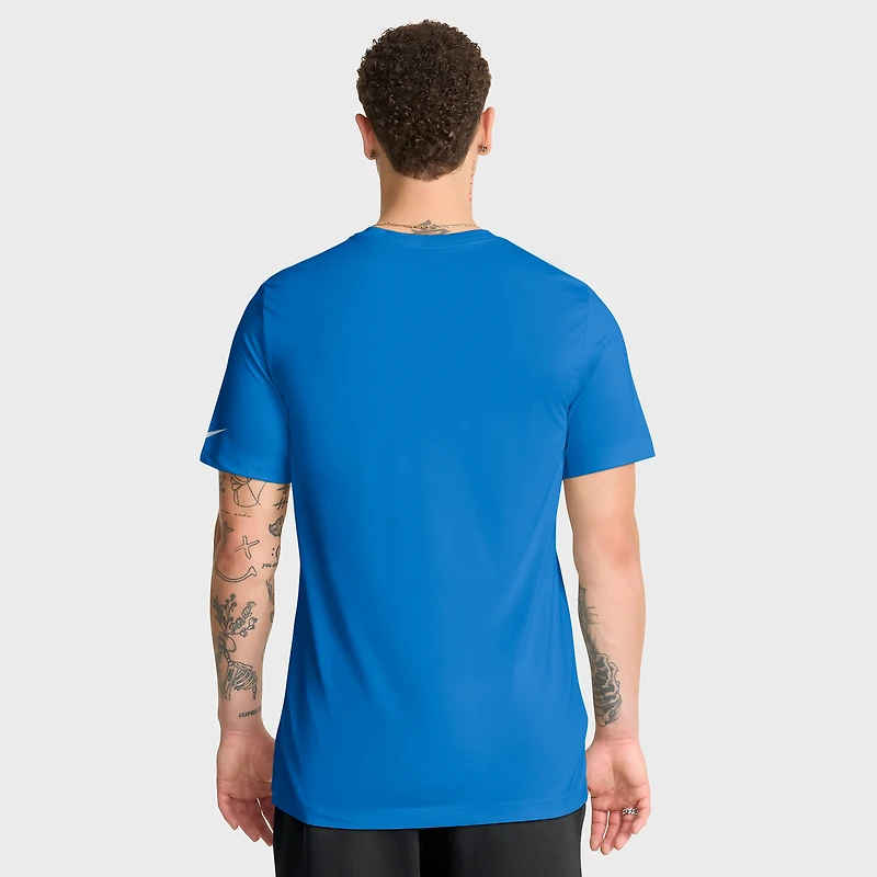 T-shirt Nike Legend Icon Dri-FIT bleu poudre pour homme des Los Angeles Chargers