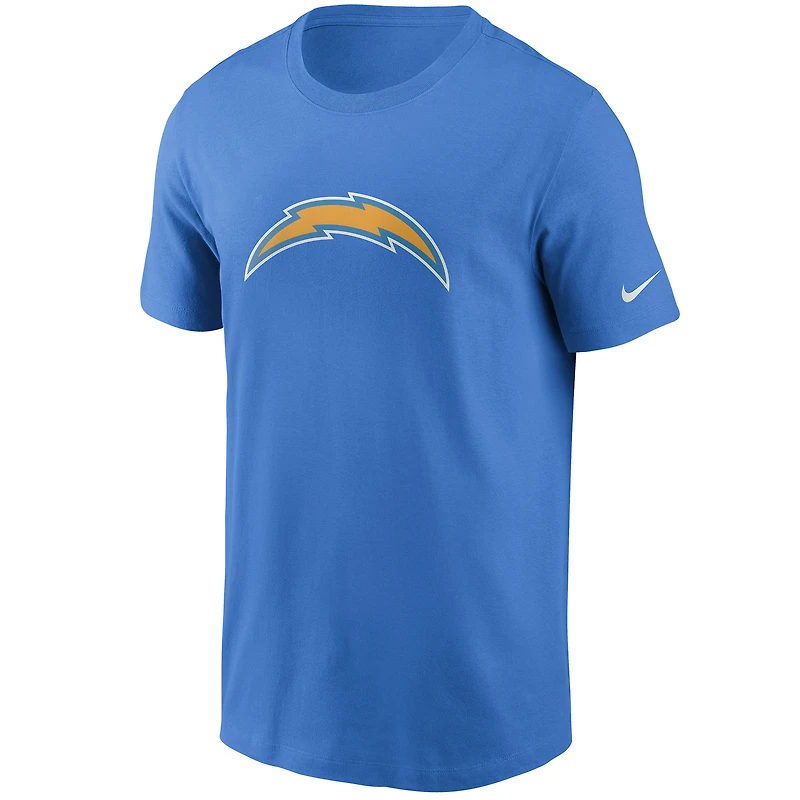 Men's Nike Powder Blue Los Angeles Chargers Primetime Logo Essential T-Shirt