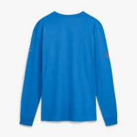 Men's Nike Powder Blue Los Angeles Chargers Sideline Bold Arch Star Dri-FIT Long Sleeve T-Shirt