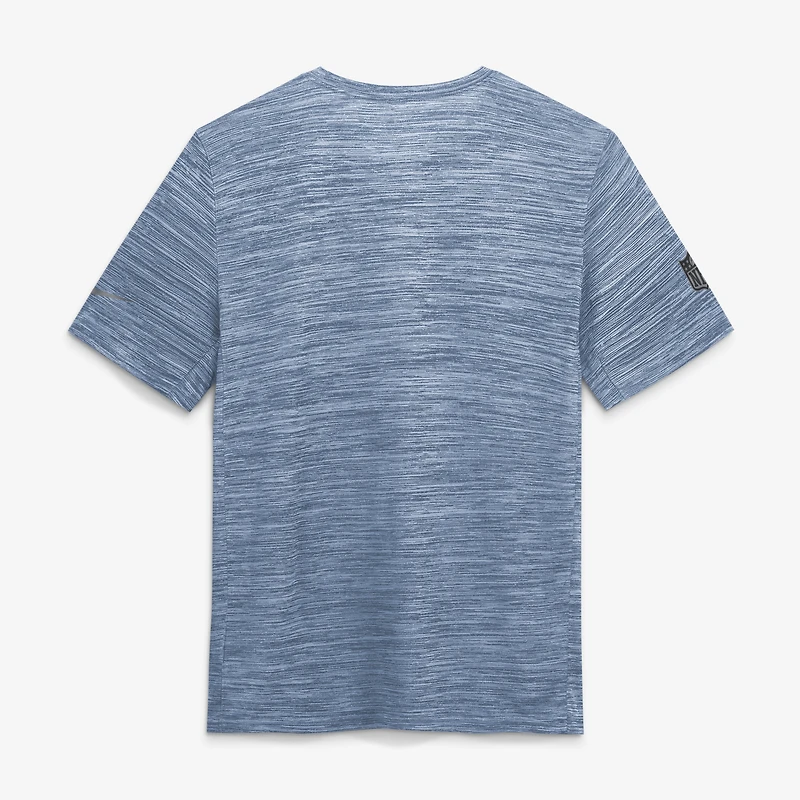 Men's Nike Powder Blue Los Angeles Chargers Sideline Double Covered Dri-FIT Velocity T-Shirt