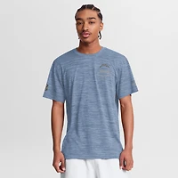 T-shirt Nike pour homme, bleu poudre, Los Angeles Chargers, Sideline Double Covered Dri-FIT Velocity