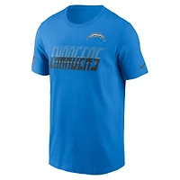 Men's Nike Powder Blue Los Angeles Chargers Sideline Dri-FIT T-Shirt