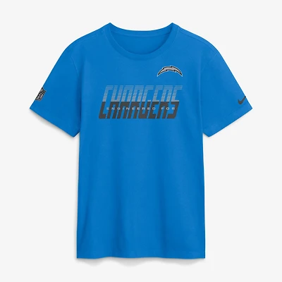 Men's Nike Powder Blue Los Angeles Chargers Sideline Dri-FIT T-Shirt