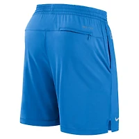 Short Nike Los Angeles Chargers Sideline Performance pour homme, bleu poudré
