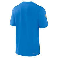 Men's Nike Powder Blue Los Angeles Chargers Sideline Player Performance T-Shirt