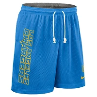 Short réversible Nike Dri-FIT bleu poudre pour homme des Los Angeles Chargers