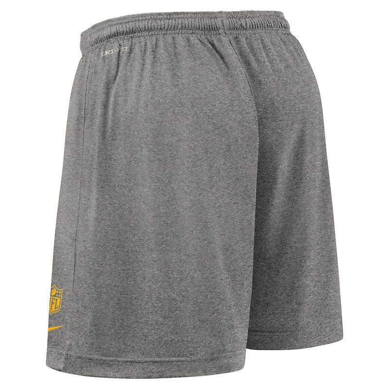 Men's Nike Powder Blue Los Angeles Chargers Sideline Reversible Dri-FIT Shorts
