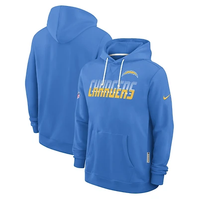 Men's Nike Powder Blue Los Angeles Chargers Sideline Standard Issue Dri-FIT Hoodie