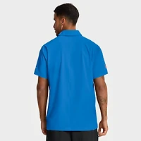 Polo tissé Nike Dri-FIT bleu poudre pour homme des Chargers de Los Angeles