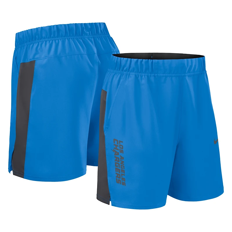 Short Nike Victory Dri-FIT bleu poudre pour homme des Los Angeles Chargers