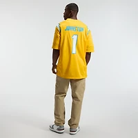 Maillot de joueur Nike Quentin Johnston bleu poudre pour homme des Los Angeles Chargers