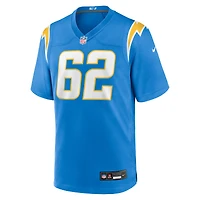 Men's Nike Sam Mustipher  Powder Blue Los Angeles Chargers Team Game Jersey