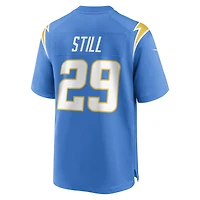 Men's Nike Tarheeb Still  Powder Blue Los Angeles Chargers Team Game Jersey