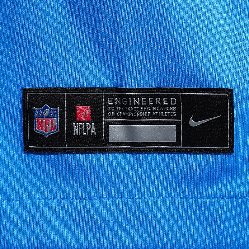 Maillot Nike Trey Lance bleu poudre pour homme des Los Angeles Chargers