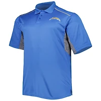 Polo bleu poudré Los Angeles Chargers Big & Tall Team Color pour homme