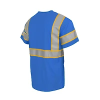 Men's Powder Blue Los Angeles Chargers Safety Heavyweight T-Shirt