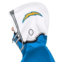 Men's Pro Player Powder Blue/White Los Angeles Chargers Helmet Full-Zip Hooded Track Jacket