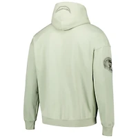 Men's Pro Standard Justin Herbert Light Green Los Angeles Chargers Player Name & Number Pullover Hoodie