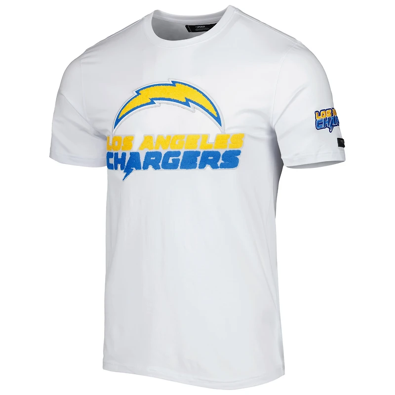 T-shirt Mash Up Pro Standard blanc des Chargers de Los Angeles pour hommes