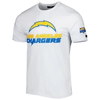 T-shirt Mash Up Pro Standard blanc des Chargers de Los Angeles pour hommes