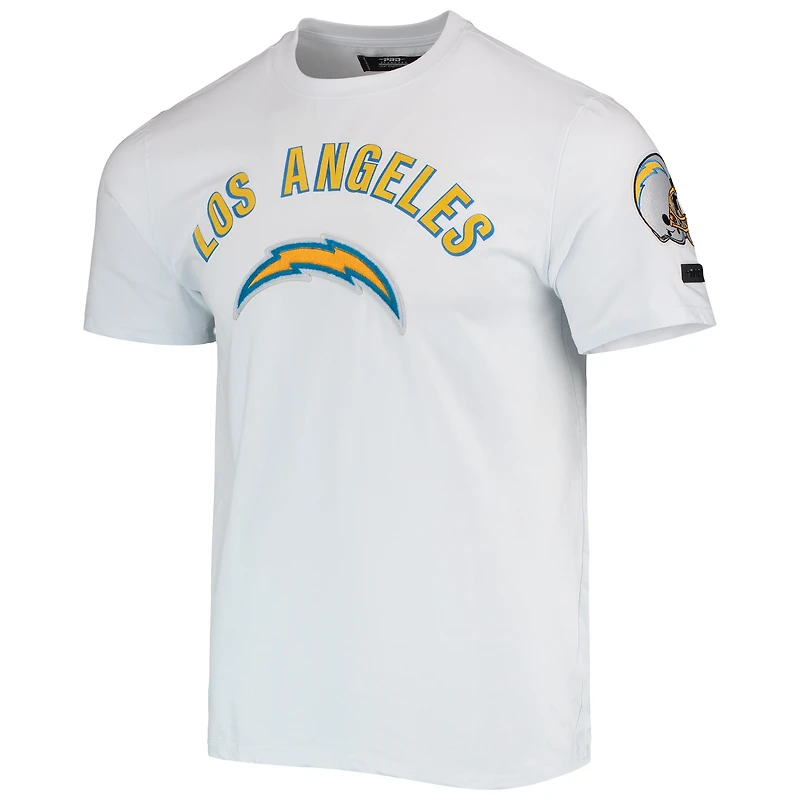 T-shirt Pro Standard Los Angeles Chargers Team Classic Bristle pour homme, blanc