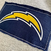 Men's Refried Apparel Gray Los Angeles Chargers Sustainable Angle Long Sleeve T-Shirt