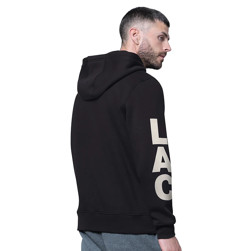 Men's Starter Black Los Angeles Chargers Handoff Fleece Hoodie Sweatshirt