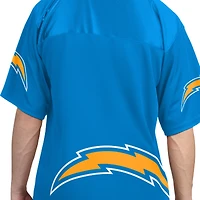 Men's Starter  Powder Blue/White Los Angeles Chargers Short Sleeve & Long T-Shirt Combo Pack