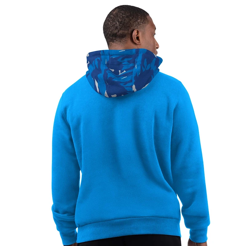 Sweat à capuche Starter Powder Blue pour homme Los Angeles Chargers Thursday Night Gridiron