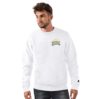 Sweat-shirt Starter blanc pour homme, Los Angeles Chargers Classic Puro à col rond