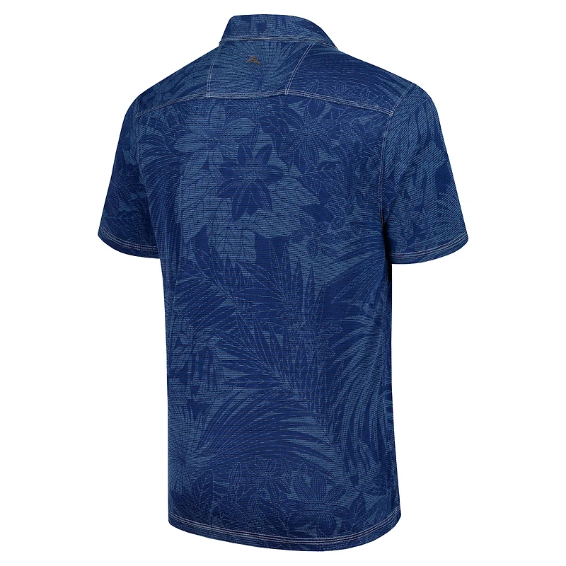 Polo Tommy Bahama bleu pour homme Los Angeles Chargers Sport Santiago Paradise